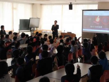 富山県射水市立下村小学校<br>早寝・早起き・朝ごはんでいいこといっぱい