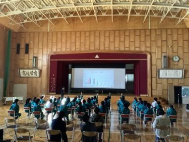 富山県入善町立上青小学校<br>ねむるって すごい！